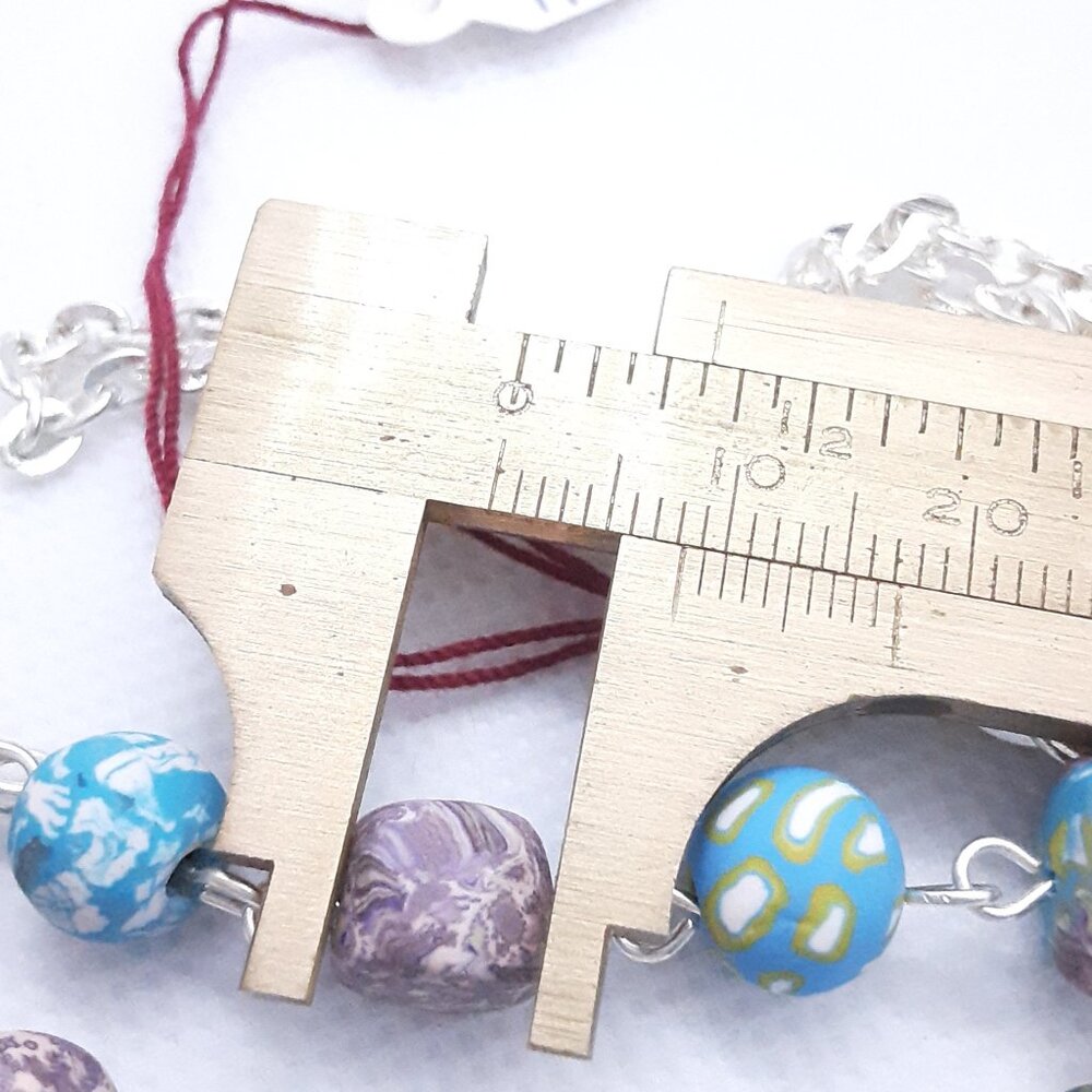 HOST PICK!! NEW blue Viva Bead necklace - Picture 10 of 11